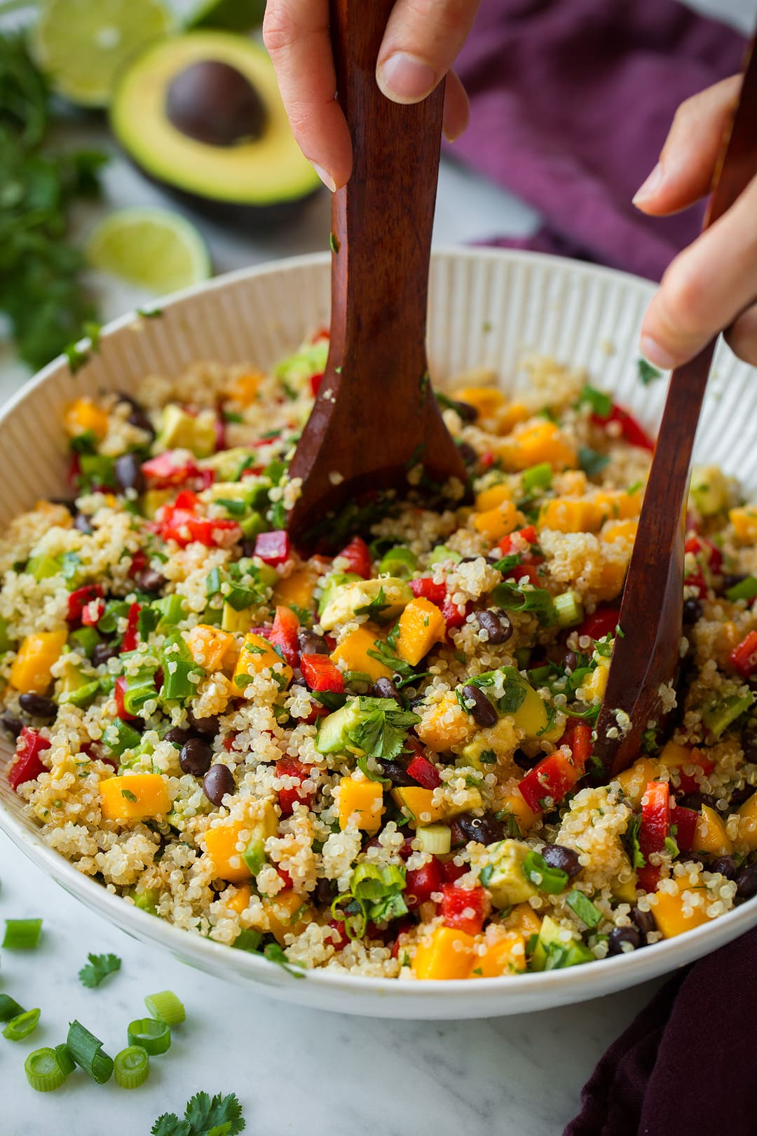 Easy 35-Minute Mango Black Bean Quinoa Salad: Healthy & Quick